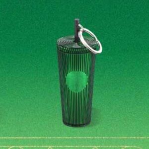 Wicked X Starbucks Elphaba Glow in The Dark Cold Cup Keychain